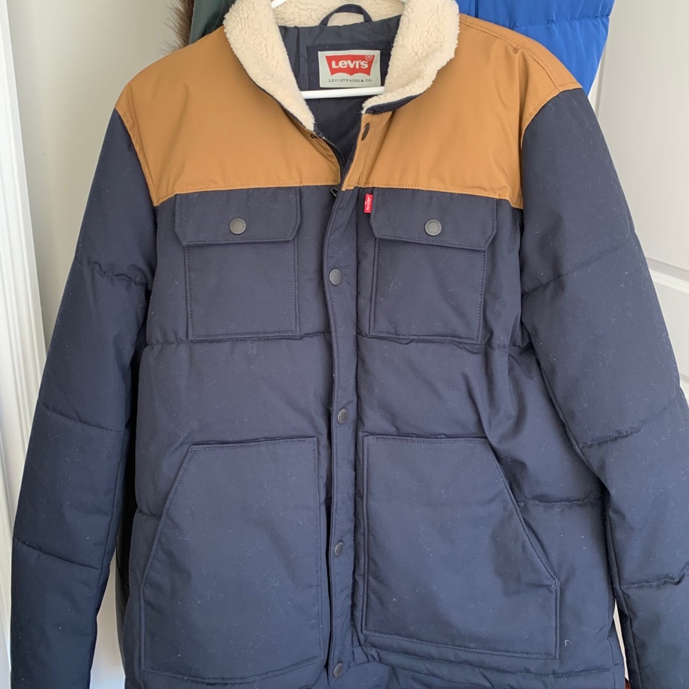 Levi's Men Quilted Trucker Jacket